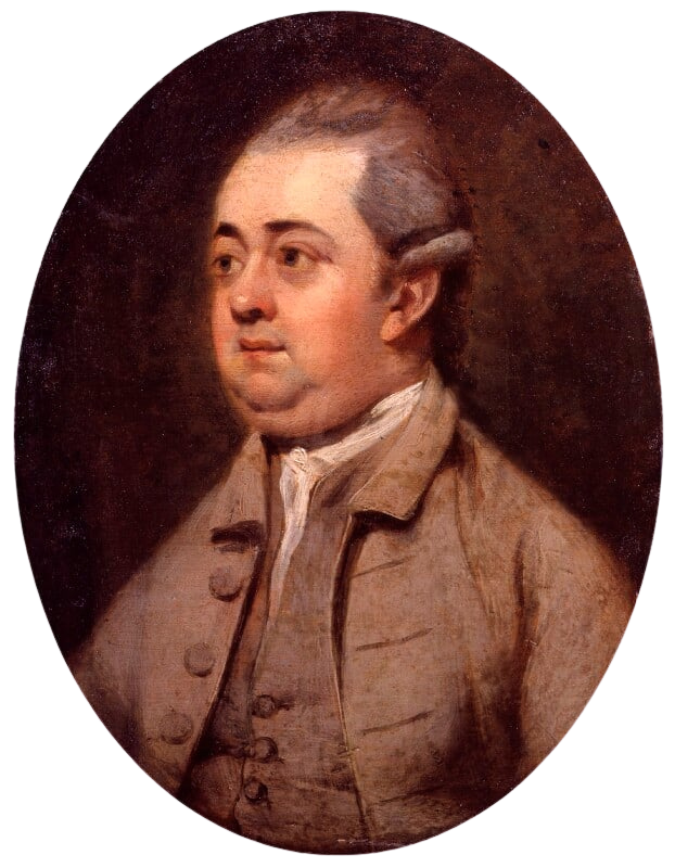 Portrait of Edward Gibbon by Henry Walton, 1774